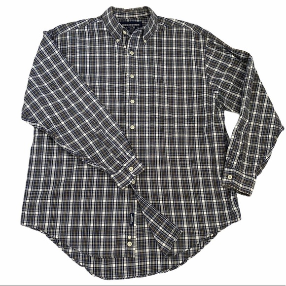 Abercrombie and Fitch button down plaid shirt M - Picture 1 of 7
